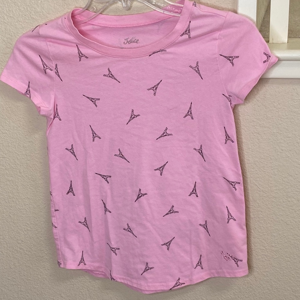 Justice girls tee